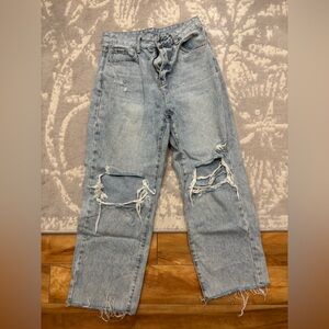 Light Wash Boyfriend Jeans